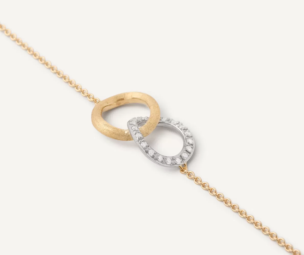 Online Marco Bicego Amore Infinito Armband Aus Gold Mit Diamanten Und Verstellbarer Kette