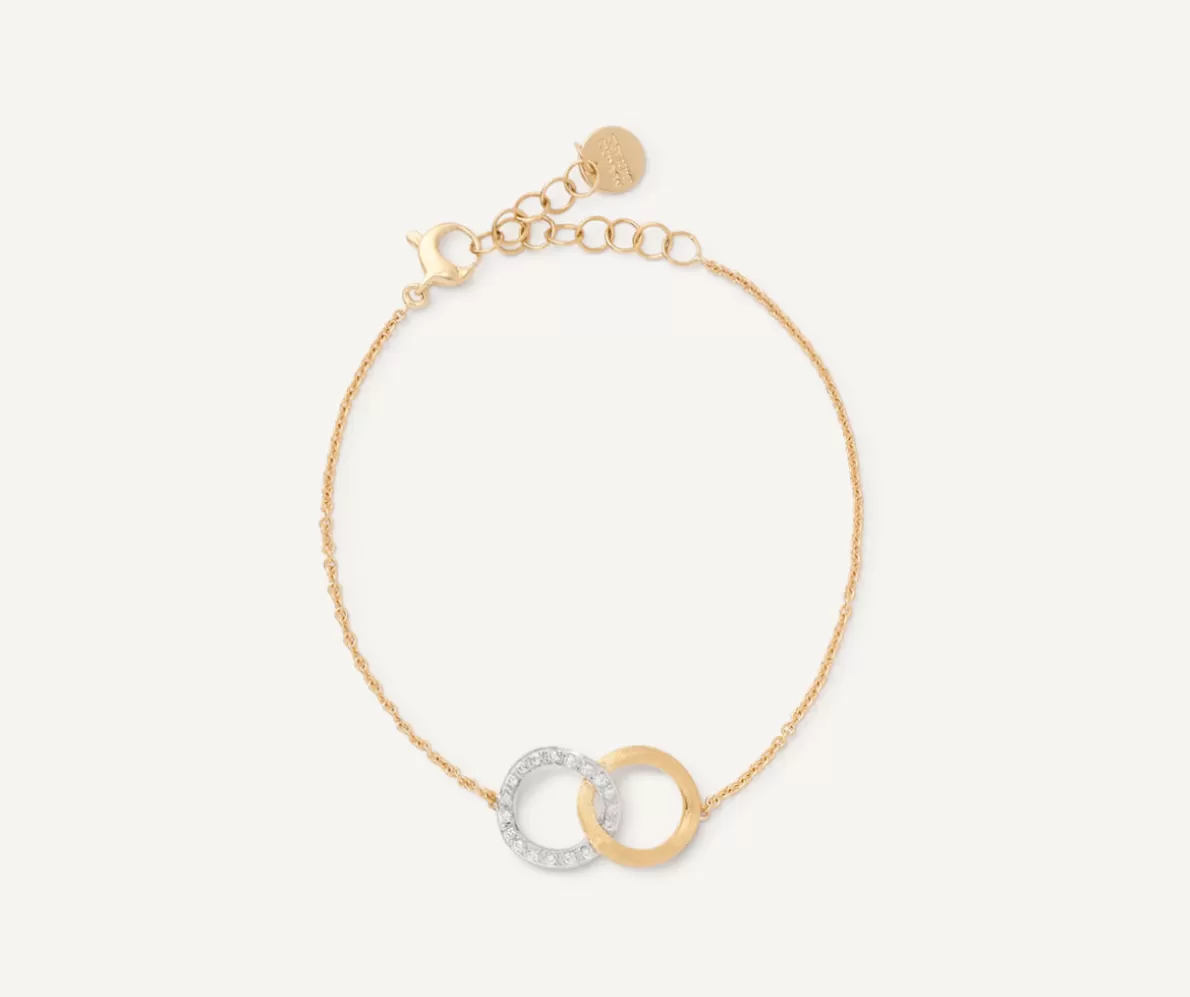 Online Marco Bicego Amore Infinito Armband Aus Gold Mit Diamanten Und Verstellbarer Kette