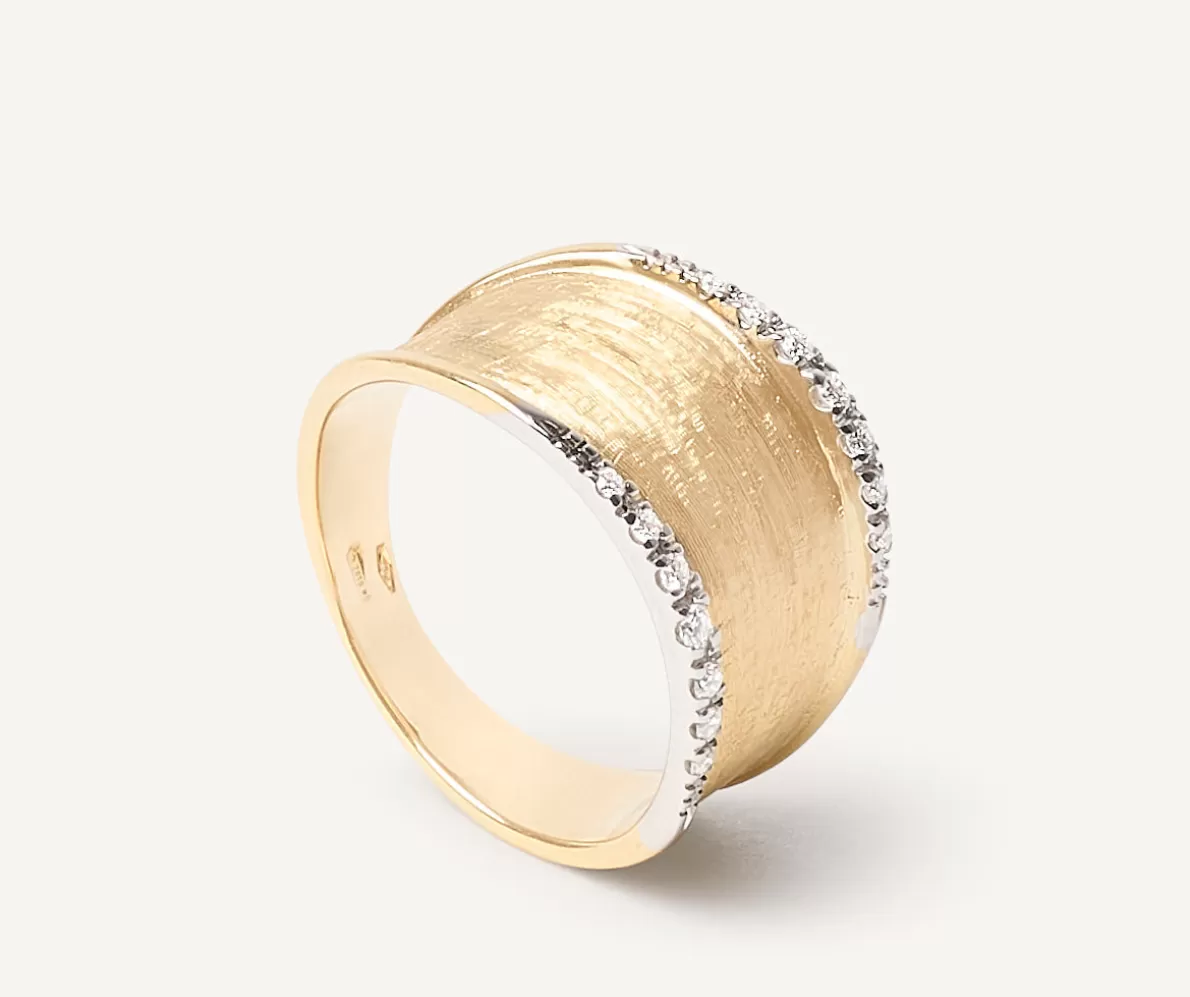 Discount Marco Bicego Bandring In Gold Mit Diamanten, Mittelgros