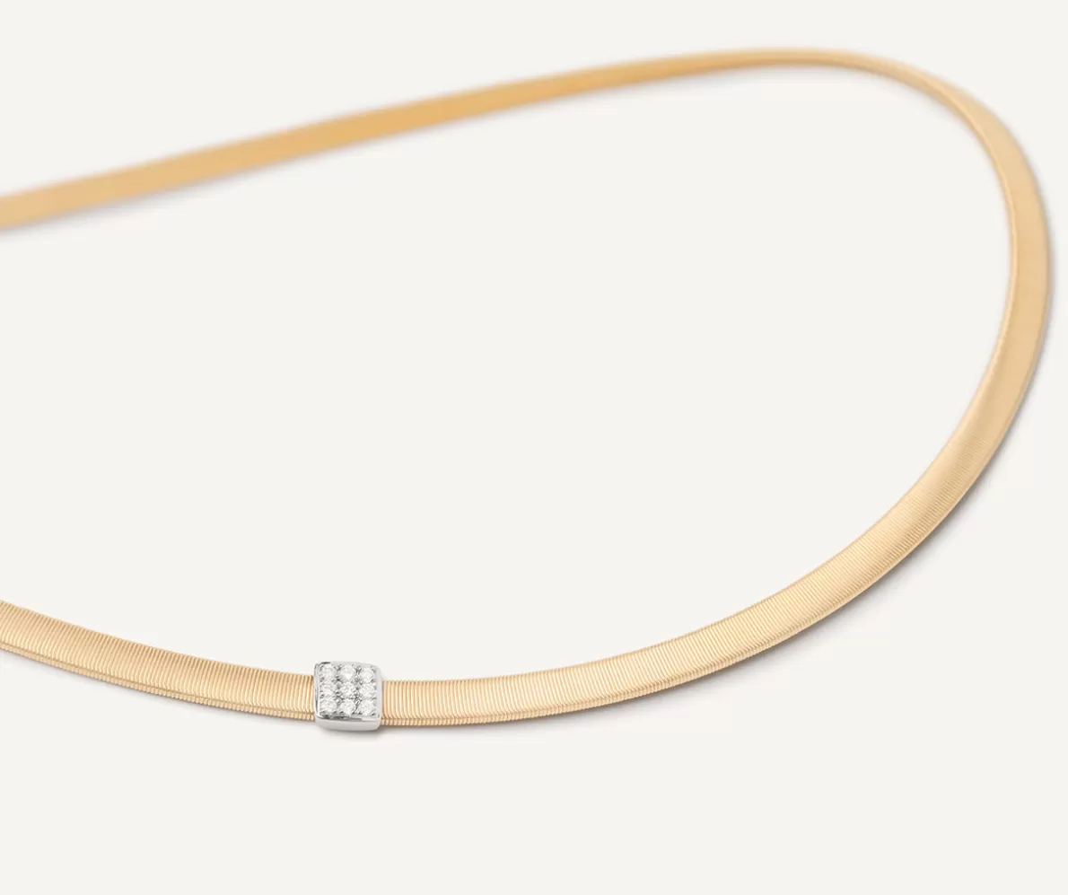 Sale Marco Bicego Halskette Aus Gold Mit Diamanten