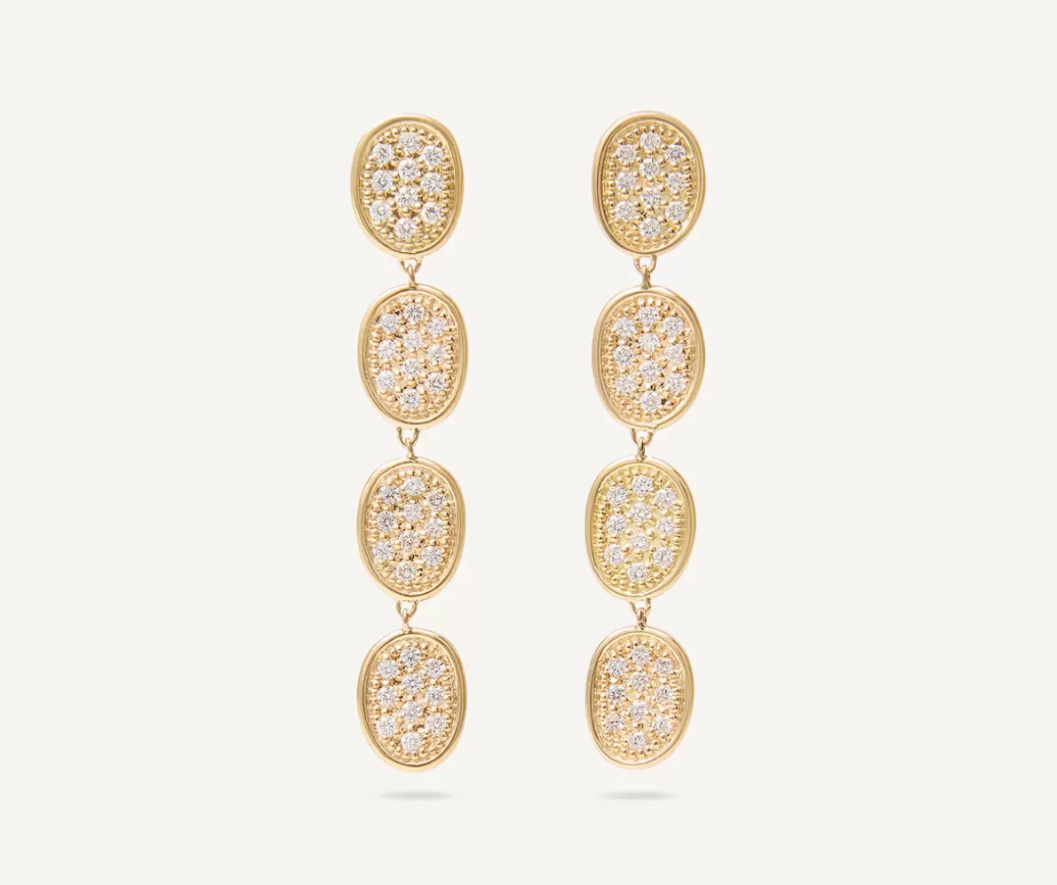 Clearance Marco Bicego Hangeohrringe Aus Gold Mit Diamanten