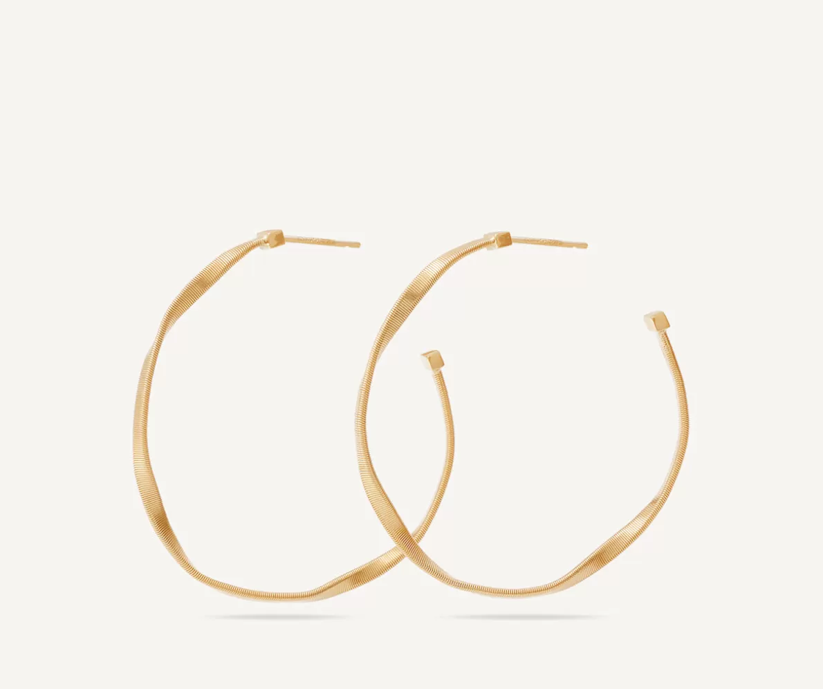 Sale Marco Bicego Hoop-Ohrring Aus Gold, Mittelgros