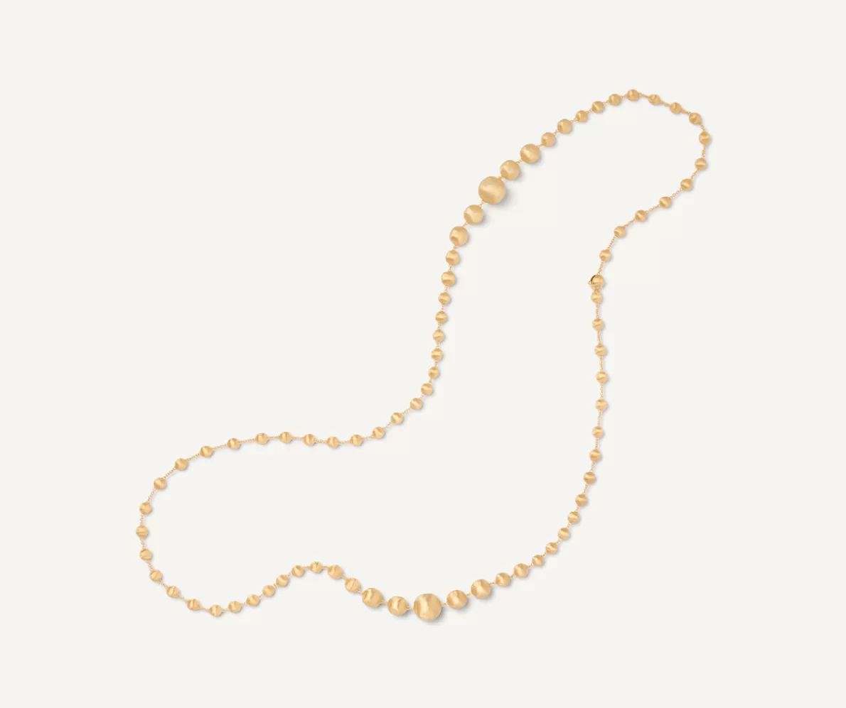 Fashion Marco Bicego Kette Aus Gold Mit Doppeltem Degrade Aus Kugeln