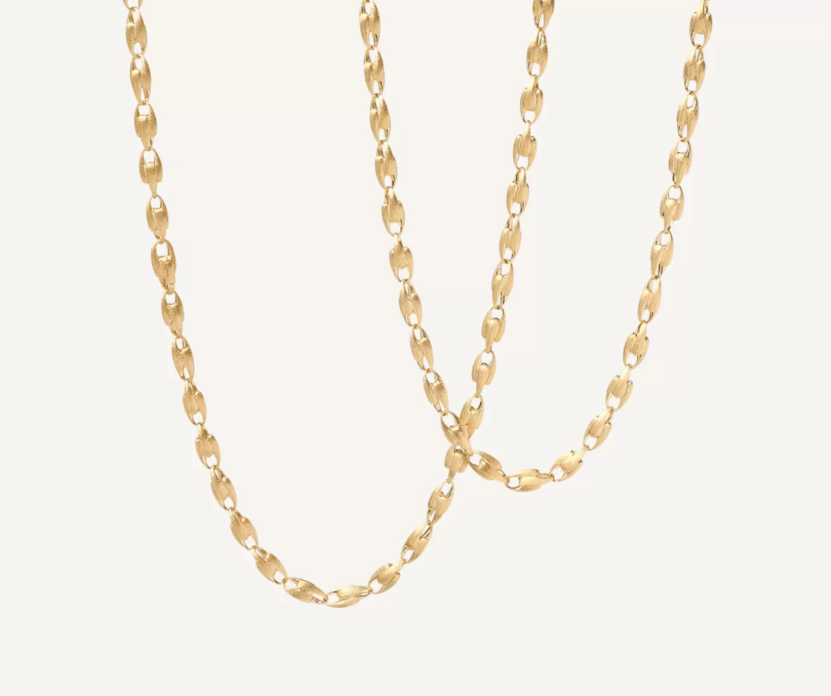 Shop Marco Bicego Kette Aus Gold Mit Doppelverschluss