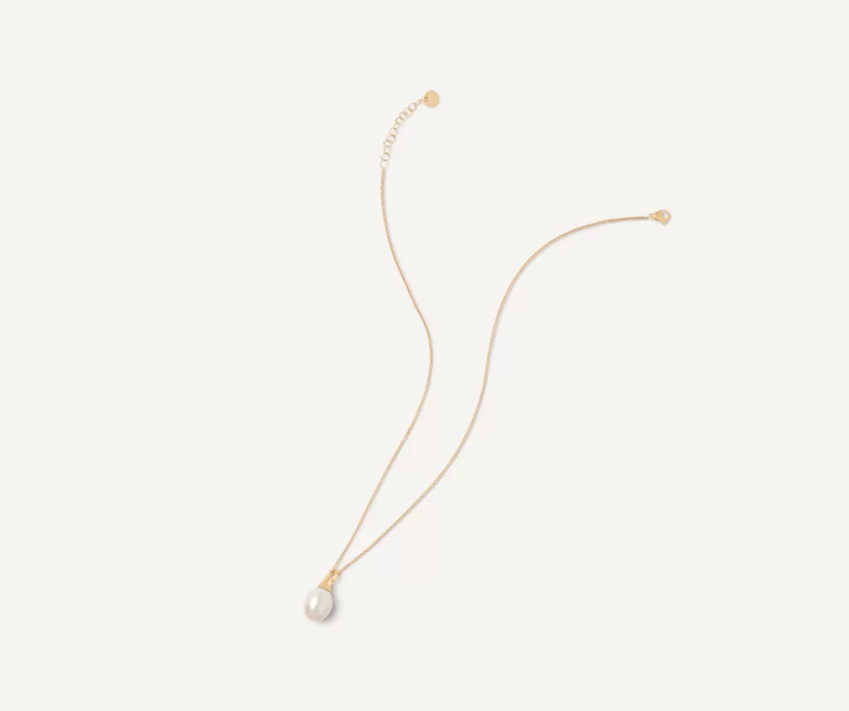 Discount Marco Bicego Kette Aus Gold Mit Perlenanhanger