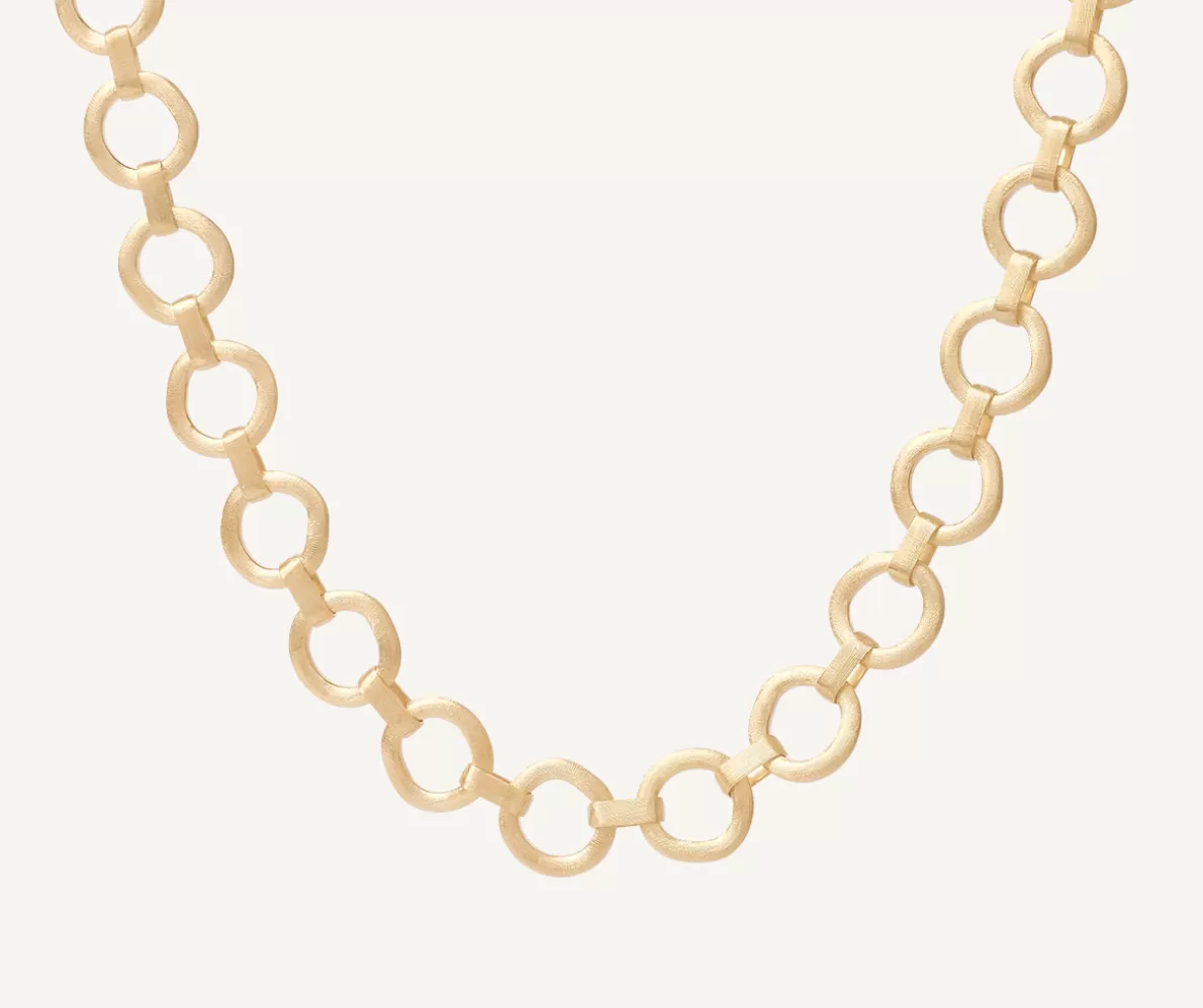 Best Sale Marco Bicego Klassische Halskette Aus Gold Mit Ringen