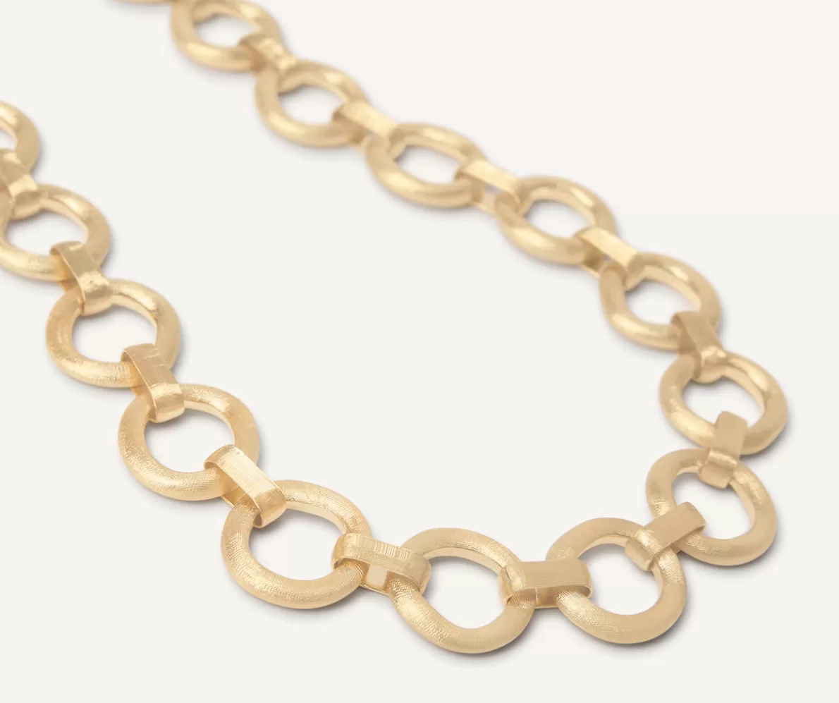 Best Sale Marco Bicego Klassische Halskette Aus Gold Mit Ringen