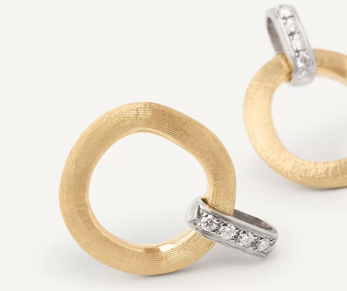 New Marco Bicego Ohrring Aus Gold Mit Diamanten