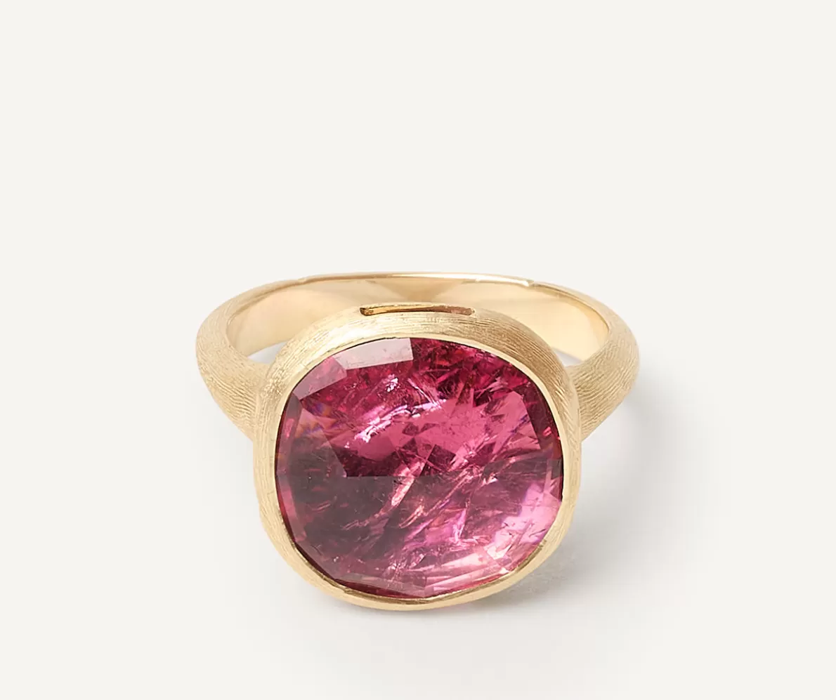 Best Sale Marco Bicego Ring Aus Gold Mit Rosa Turmalin, Gros