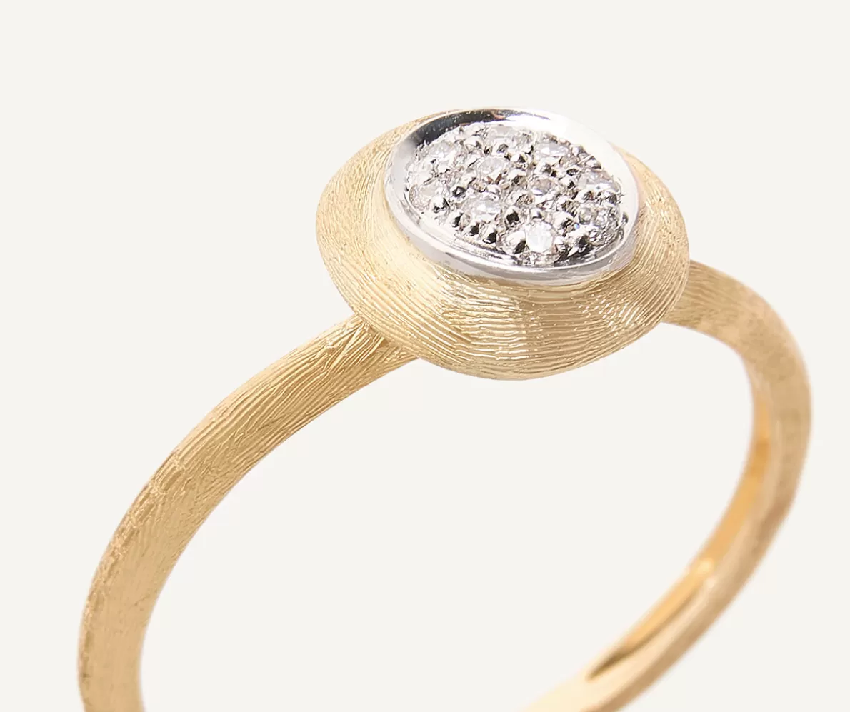 Sale Marco Bicego Ring Aus Gold Mit Rundem Diamantpave